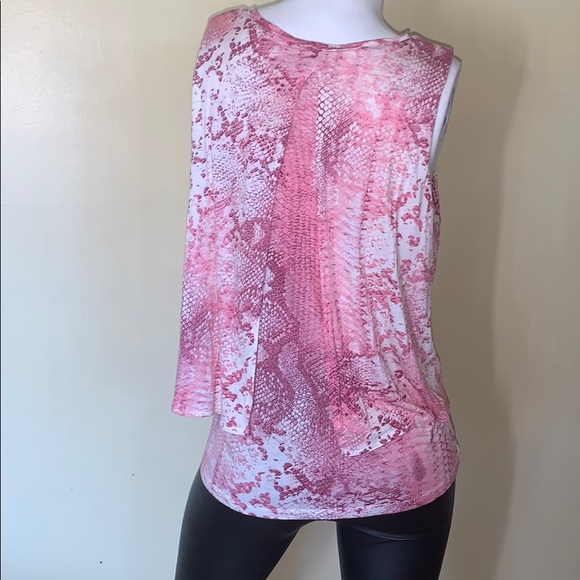 Juicy Couture Pink Snakeskin Tank Top - Picture 2 of 4